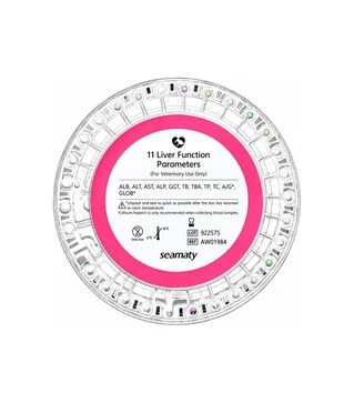 Реагент-диск Seamaty для SMT-120VP, функции печени, 11 параметров