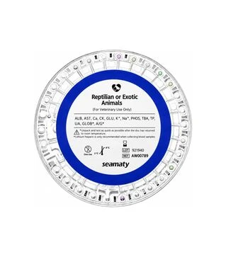 Реагент-диск Seamaty для SMT-120VP, рептилии и экзотические животные, 13 параметров