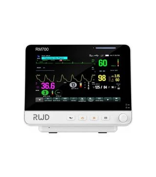 Ветеринарный монитор пациента RWD RM700 для SpO2, ECG, RESP, HR, NIBP, TEMP