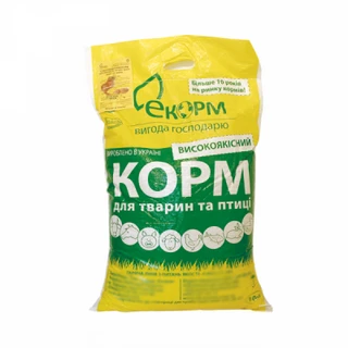 Комбикорм Молодняк яичных кур возрастом 1-8 недель (старт цыплята) (крупка), 10 кг