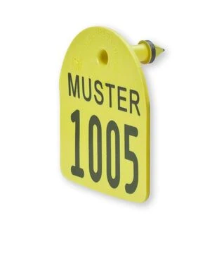 Ушная бирка Caisley MultiFlex U номерная, 100 шт
