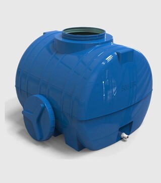 Бочка горизонтальная Litolan 500 л, стандартная (14176)