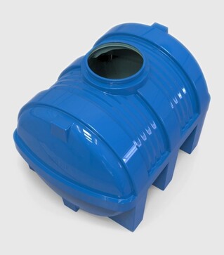 Бочка горизонтальна Europlast 1000 л, стандартна (15527)