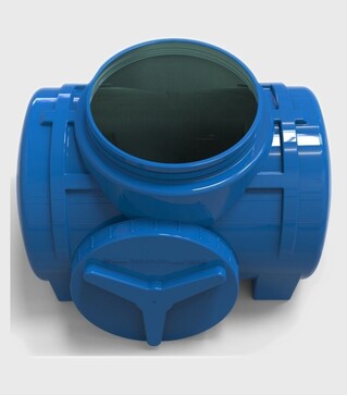 Ємність для води Europlast 100 л, горизонтальна, стандартна (16324)