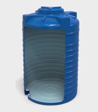 Ємність вертикальна Europlast 500 л, стандартна (14107)