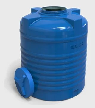 Емкость для воды Europlast 1000 л, вертикальная, стандартная (14133)