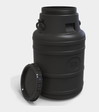 Бідон технічний Litolan 80 л (17266t)