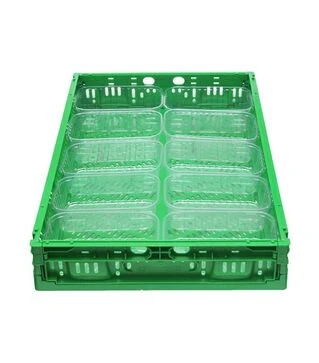 Ящик пластиковый Полимерцентр 17 л, 60х40х10 см (F6410-3000G)