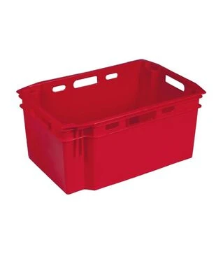 Ящик пластиковый Полимерцентр 40 л, 60х40х27 см (N6427-1040R)