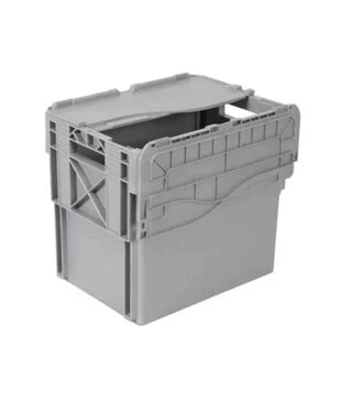 Ящик пластиковий Полімерцентр 28 л, 40х30х36,5 см (NS4335-ALCg)