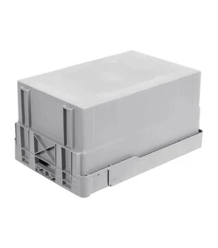 Ящик пластиковый Полимерцентр 50 л, 60х40х30 см (NS6430-1020g)