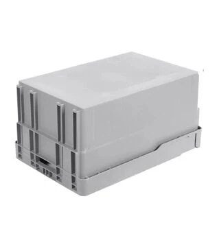 Ящик пластиковый Полимерцентр 50 л, 60х40х30 см (NS6430-1020g)