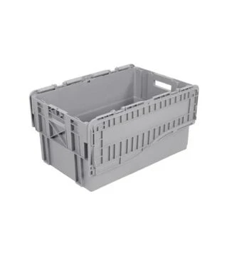 Ящик пластиковий Полімерцентр 50 л, 60х40х31,5 см (NS6430-ALC)