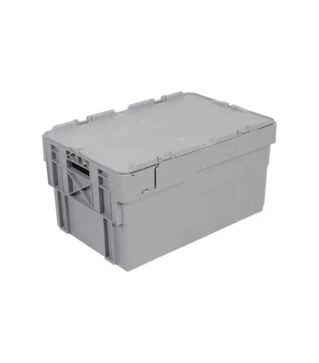 Ящик пластиковий Полімерцентр 50 л, 60х40х31,5 см (NS6430-ALC)