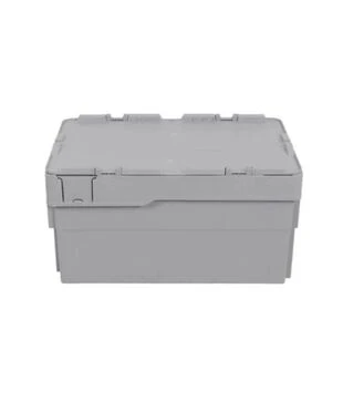 Ящик пластиковий Полімерцентр 50 л, 60х40х31,5 см (NS6430-ALC)