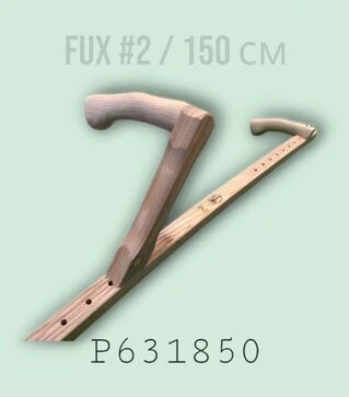 Держак для коси Fux №2, 1500 мм, дерев'яний, ясень (P631850)