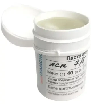 Алмазна паста АСH 7/5 ПОМГ (10%) 2200 Grit, 40 г