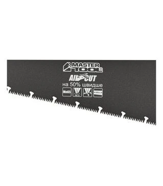 Ножівка столярна Mastertool BLACK ALLIGATOR MAX CUT, 400 мм, з тефлоновим покриттям (14-2440)