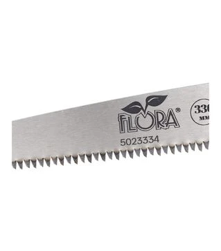 Пилка садова пряма Flora 330 мм, 7TPI, з чохлом (5023334)
