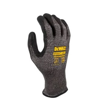 Перчатки DeWalt с высокой стойкостью к порезам и чувствительностью к сенсорному экрану, размер L/9 (DPG860L)