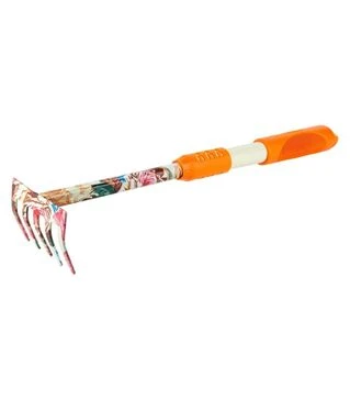 Граблі Flora, 5-ти зубчасті orange TPR (5043024)