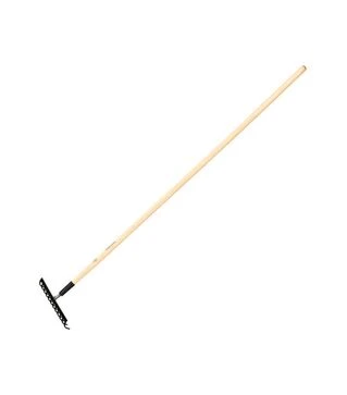 Грабли Fiskars Solid с деревянной ручкой (1014811)