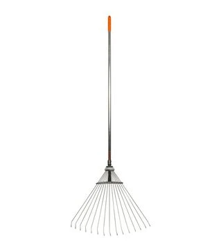 Граблі віялові Flora 580x490x1540 мм, металеві, регульовані, з держаком (5050574)