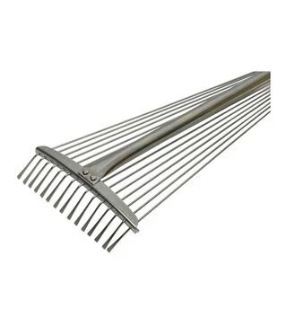 Граблі віялові Flora 580x490x1540 мм, металеві, регульовані, з держаком (5050574)
