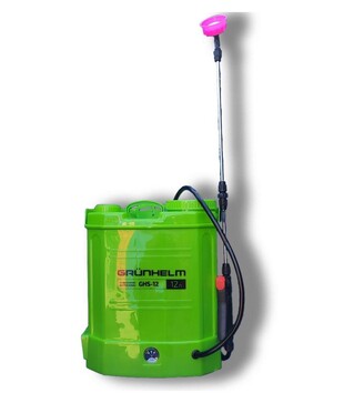 Опрыскиватель аккумуляторный Grunhelm GHS-12, 12 В, 8 А*ч, 12 л (70205)
