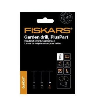 Леза для бура Fiskars QuikDrill Plus Part L, 200 мм (1000641)