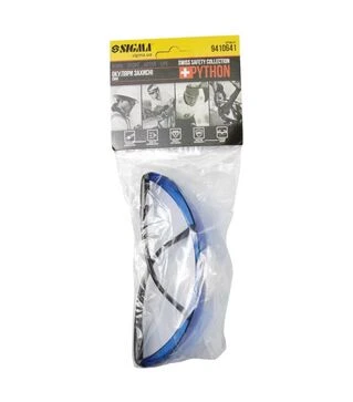 Очки защитные Sigma Python anti-scratch, синие (9410641)