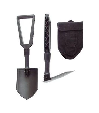 Лопата складная универсальная Fiskars, с чехлом (1000621)