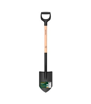 Лопата штыковая Fiskars Solid, с деревянной ручкой (1066721)