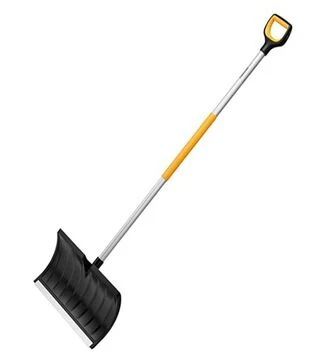 Лопата для снега Fiskars SnowXpert Roller X-series (1057179)