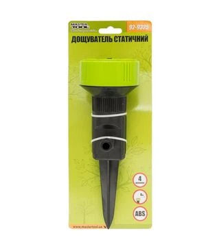Ороситель для полива MASTERTOOL 1/2", 6 м, на ножке (92-9325)