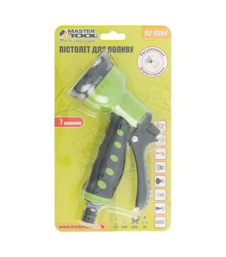 Пистолет для полива MASTERTOOL SOFT LINE 1/2", 7 режимов (92-9304)