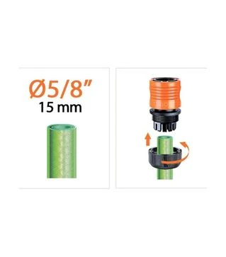 Коннектор Claber 5/8" для поливочного шланга (85690000).