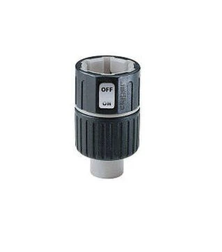 Конектор шестишліцевий Claber 3/4"-1" для поливального шлангу (93510000)