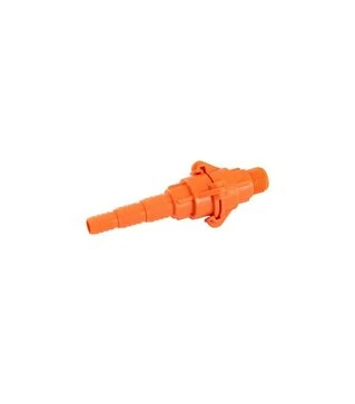 Соединитель байонетный ХОЗЯЙ 1/2" ЗР - шланг 1/2"-5/8"-3/4", разборный (92-9104)