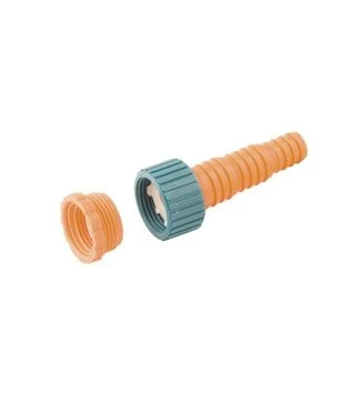 Соединитель штуцерный ХОЗЯЙСТВОР 1/2" ВР - шланг 1/2"-5/8"-3/4", универсальный, разборный (92-9110)