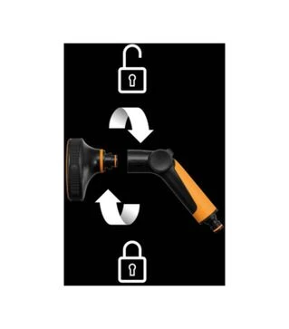 З'єднувач Fiskars 1/2-5/8", з аквастопом (1027079)