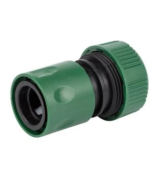 Коннектор быстросъемный Grad 1/2" x 3/4" для шланга, с аквастопом (5016145)