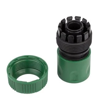 Коннектор быстросъемный Grad 1/2" x 3/4" для шланга, с аквастопом (5016145)