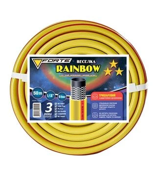 Шланг FORTE SUNNY/RAINBOW 1/2" 50 м, армированный (51912)