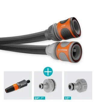 Шланг текстильный GARDENA Liano Life Set 1/2" 20 м (18450-20.000.00)