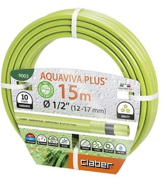 Шланг поливочный Claber Aquaviva Plus 1/2" 15 м (90030000)