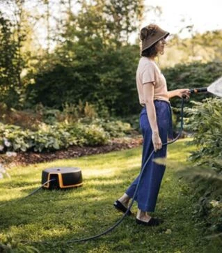 Катушка со шлангом автоматическая Fiskars X-series XL (1067549)