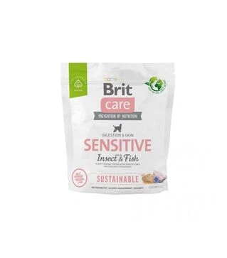 Сухой корм для собак Brit Care Dog Sustainable Sensitive для чувствительного пищеварения, с рыбой и насекомыми, 1 кг