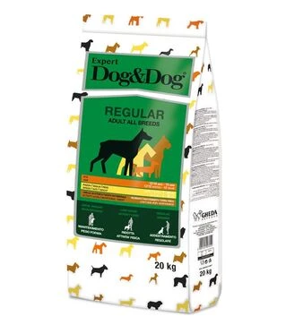 Сухий корм для дорослих собак GHEDA D&amp;Dog Expert Regular з куркою, 20 кг