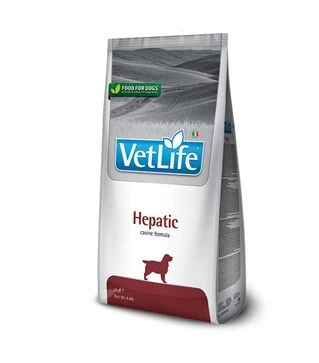 Лечебный сухой корм для собак Farmina Vet Life Hepatic при хронической печеночной недостаточности, 2 кг